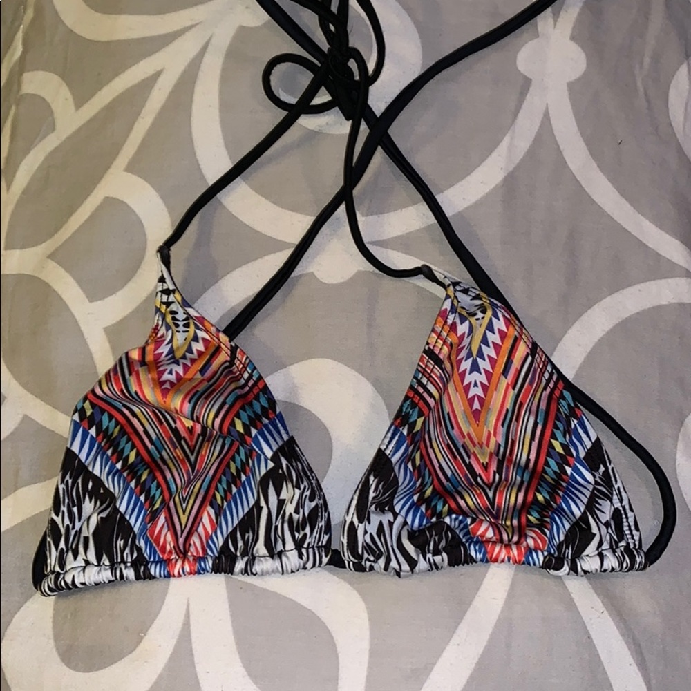 PilyQ Tribal Bikini Top